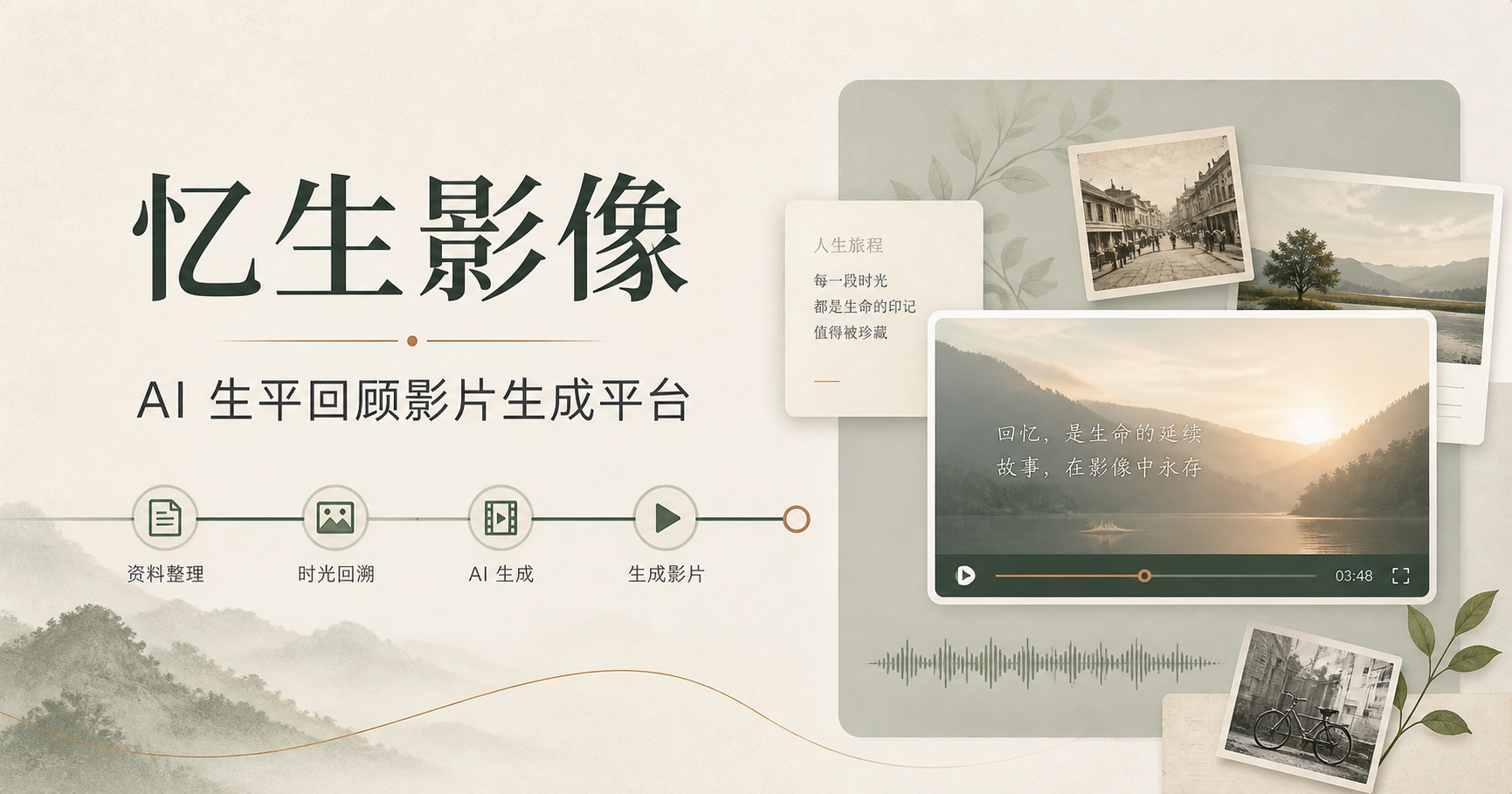 忆生影像产品视觉示意